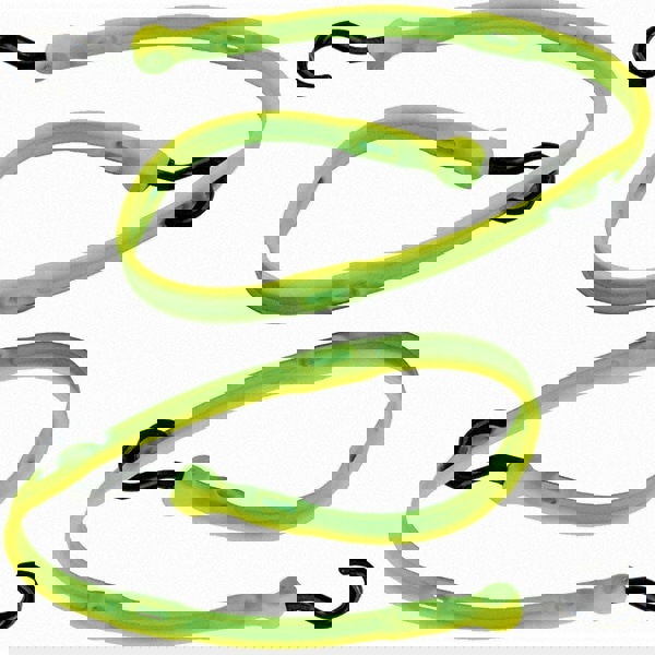 Adjustable Bungee Strap Tie Down: Molded Nylon Hook, Non-Load Rated